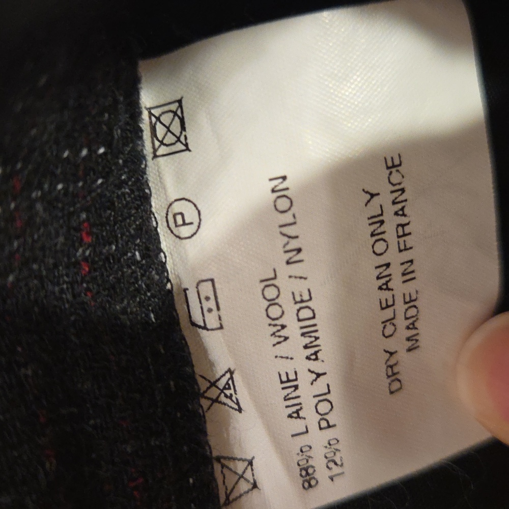 Bernard Zins For Sacks Fifth Avenue Wool Blend Pants - Picture 3 of 7